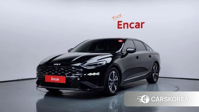 Kia K8 Hybrid 2021 Черный из Кореи