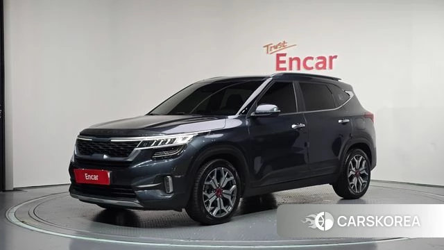 Kia Seltos 2019 Серый из Кореи