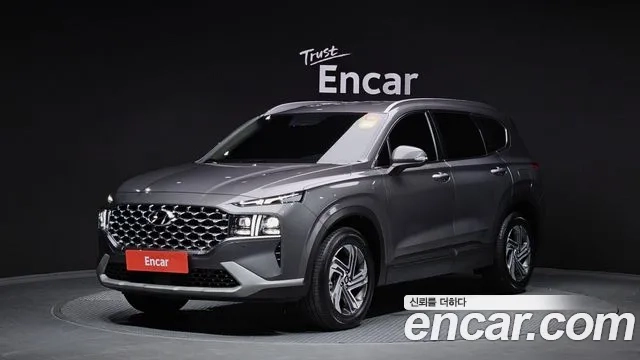 Hyundai The New Santa Fe 2020 Серый из Кореи