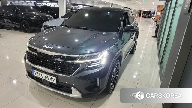 Kia The New Seltos 2022 Черный из Кореи