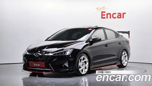 Hyundai The New Avante AD 2019 Черный из Кореи