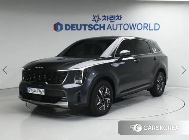 Kia The New Sorento 4th Generation 2025 Серый из Кореи