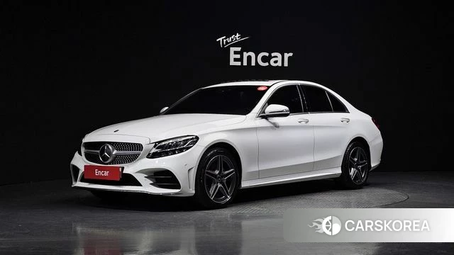 Mercedes-Benz C-Class W205 2021 Белый из Кореи
