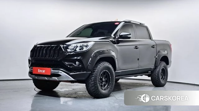 Ssangyong Rexton Sports 2018 Черный из Кореи