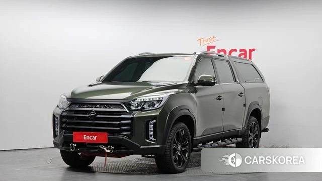 Ssangyong The New Rexton Sports Cannes 2022 Темно-зеленый из Кореи