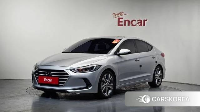 Hyundai Avante AD 2018 Серебряный из Кореи