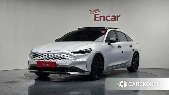 Kia K8 2022 Белый из Кореи