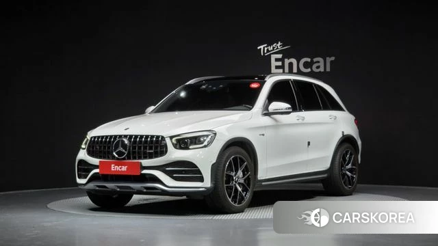 Mercedes-Benz GLC-Class X253 2020 Белый из Кореи