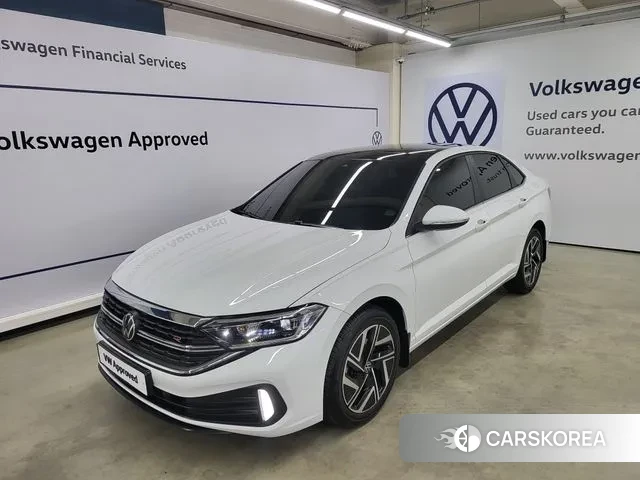 Volkswagen 7th Generation of Jetta 2023 Белый из Кореи