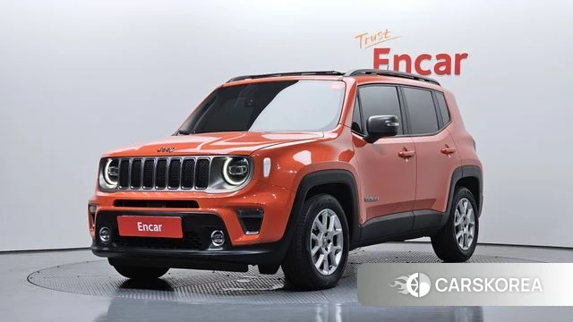 Jeep Renegade 2020 Оранжевый из Кореи