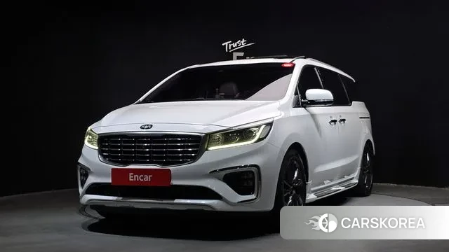 Kia The New Carnival 2019 Белый из Кореи