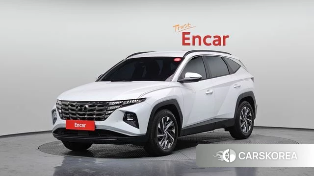 Hyundai Tucson (NX4) 2022 Белый из Кореи