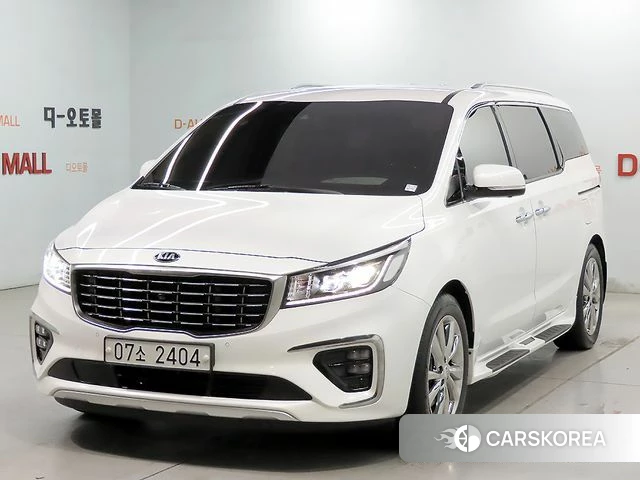 Kia The New Carnival 2019 Белый из Кореи