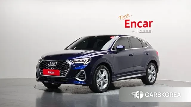 Audi Q3 (F3) 2023 Синий из Кореи