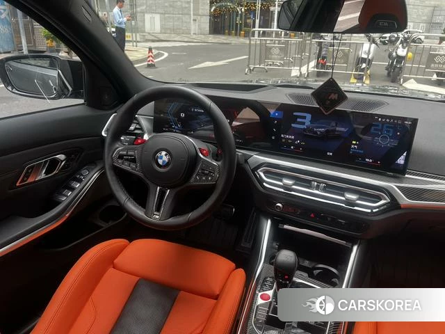 BMW M3 2023 Серебристо-серый из Китая