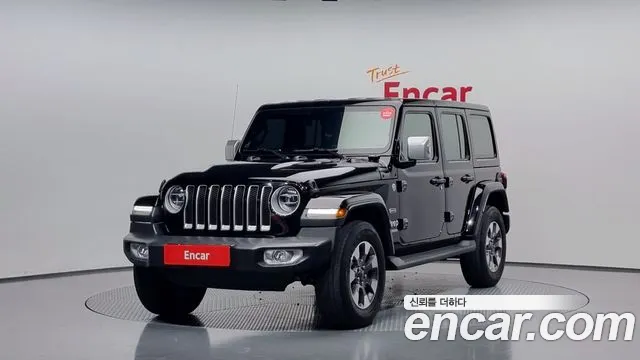 Jeep Wrangler (JL) 2021 Черный из Кореи