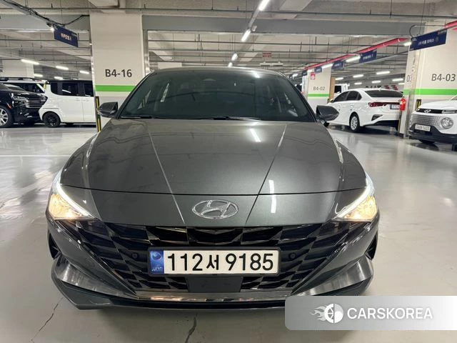 Hyundai Avante (CN7) 2021 Серый из Кореи
