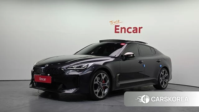 Kia Stinger 2018 Серый из Кореи