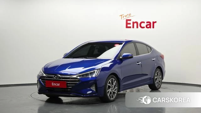 Hyundai The New Avante AD 2018 Синий из Кореи