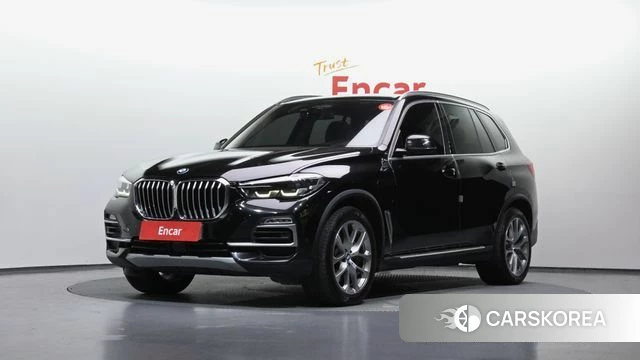 BMW X5 (G05) 2021 Черный из Кореи
