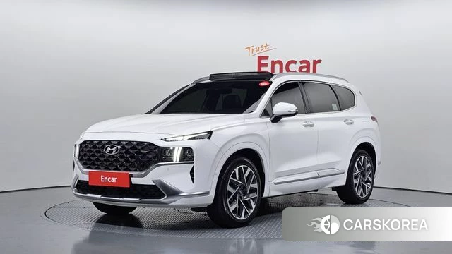 Hyundai The New Santa Fe 2021 Белый из Кореи