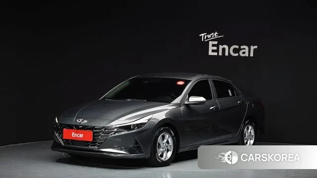 Hyundai Avante (CN7) 2021 Серый из Кореи