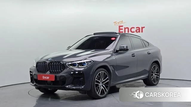 BMW X6 (G06) 2023 Серый из Кореи