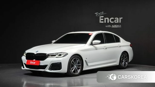 BMW 5 Series (G30) 2022 Белый из Кореи