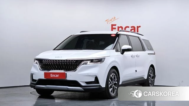 Kia Carnival 4th generation 2022 Белый из Кореи