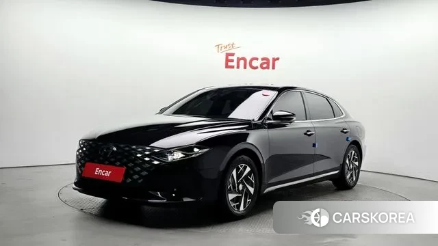 Hyundai The New Grandeur IG Hybrid 2022 Черный из Кореи