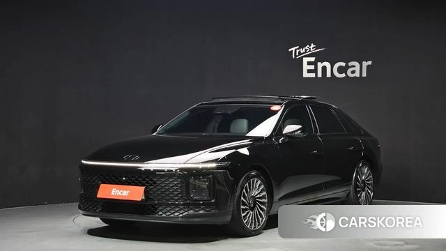 Hyundai Grandeur (GN7) 2024 Черный из Кореи