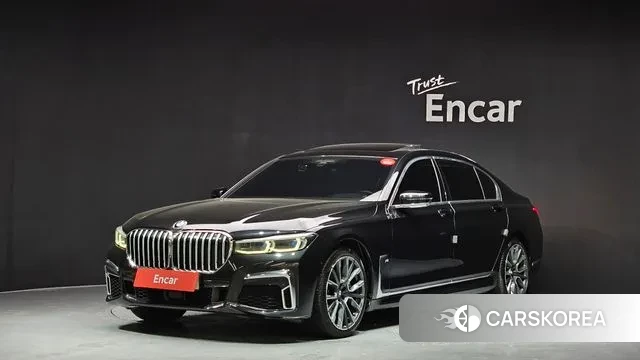 BMW 7 Series (G11) 2020 Черный из Кореи