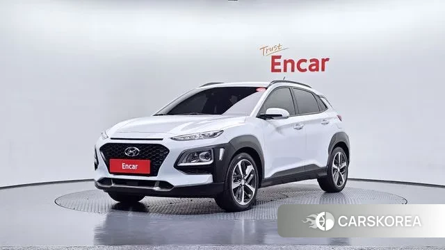 Hyundai Kona 2018 Белый из Кореи