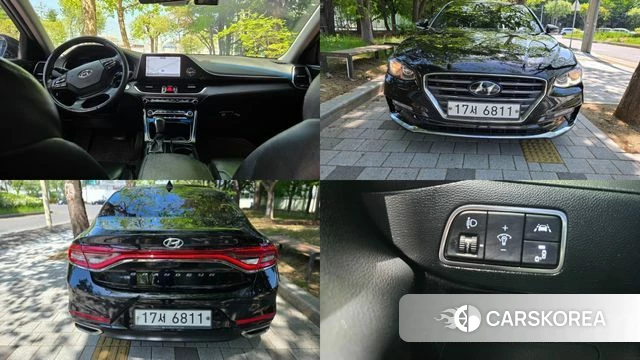 Hyundai Grandeur IG 2018 Черный из Кореи