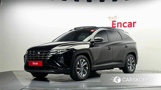 Hyundai Tucson Hybrid (NX4) 2021 Черный из Кореи