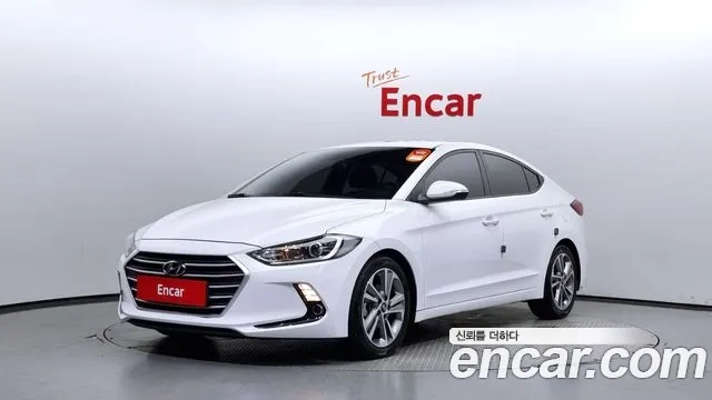 Hyundai Avante AD 2018 Белый из Кореи