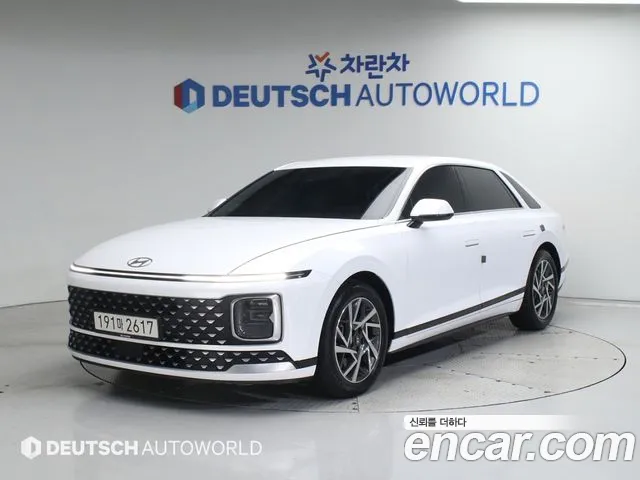 Hyundai Grandeur (GN7) 2024 Белый из Кореи