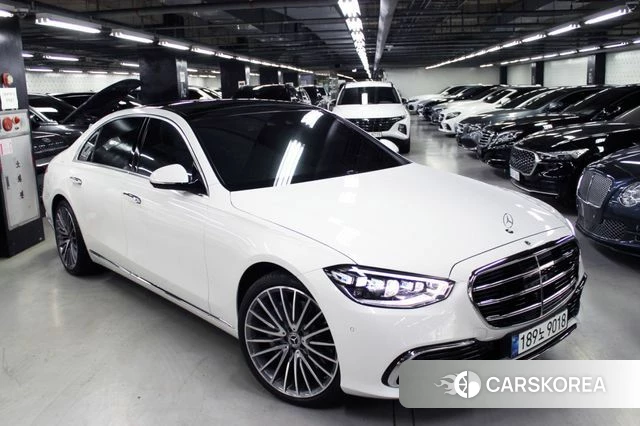 Mercedes-Benz S-Class W223 2025 Белый из Кореи