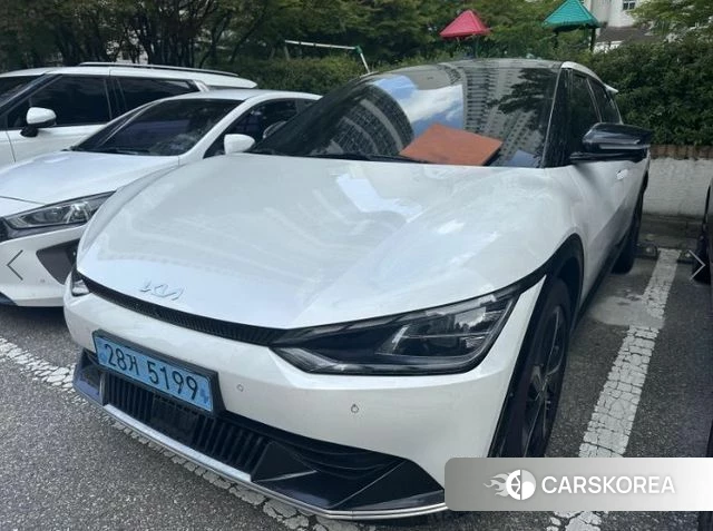 Kia EV6 2022 Белый из Кореи