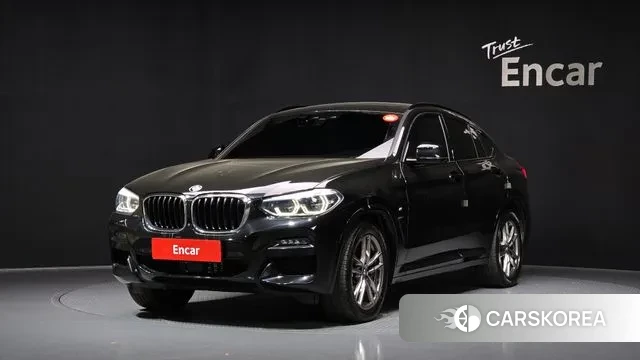 BMW X4 (G02) 2020 Черный из Кореи