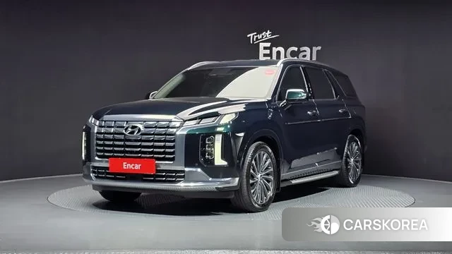 Hyundai The New Palisade 2022 Темно-зеленый из Кореи