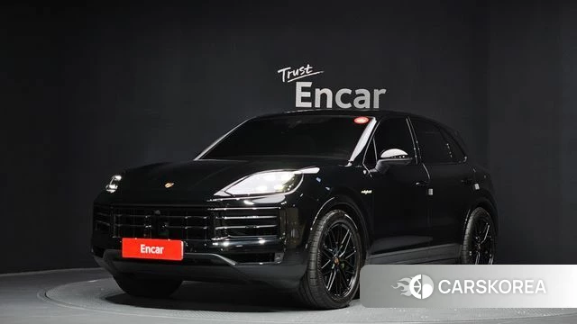Porsche Cayenne (PO536) 2025 Черный из Кореи