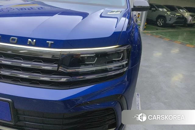 Volkswagen Tourang 2021 Синий из Китая