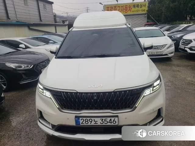 Kia Carnival 4th generation 2021 Белый из Кореи