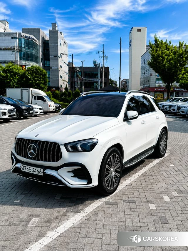 Mercedes-Benz GLE-Class W167 2019 Белый из Кореи