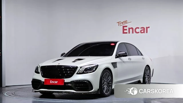 Mercedes-Benz S-Class W222 2019 Белый из Кореи