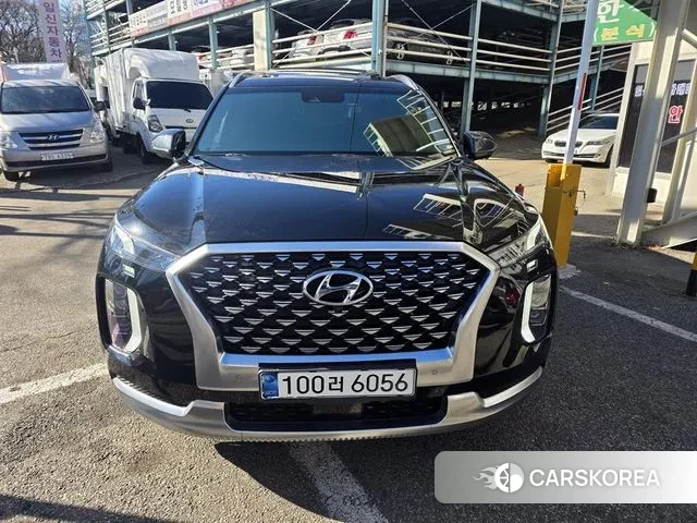 Hyundai Palisade 2021 Черный из Кореи