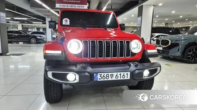 Jeep Wrangler (JL) 2024 Красный из Кореи