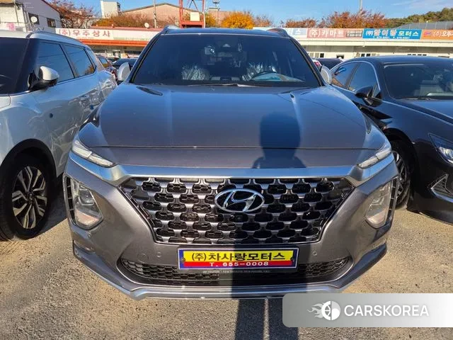 Hyundai Santa Fe TM 2018 Серый из Кореи