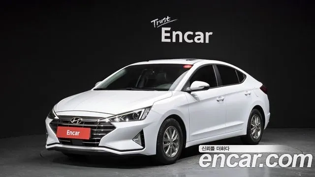Hyundai The New Avante AD 2019 Белый из Кореи